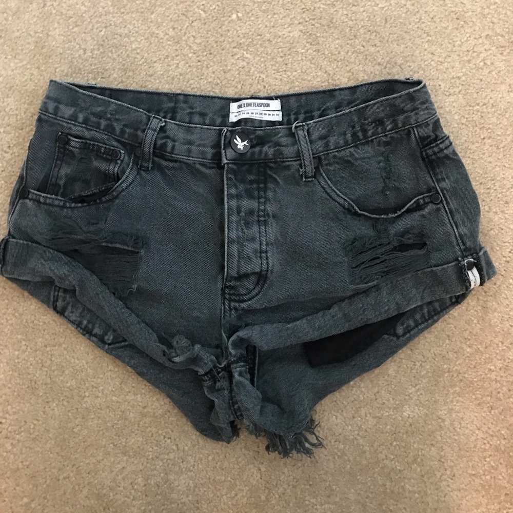 One Teaspoon Black Bandits